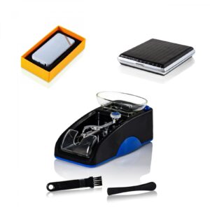 Aparat injectat electric mic, bricheta USB si tabachera