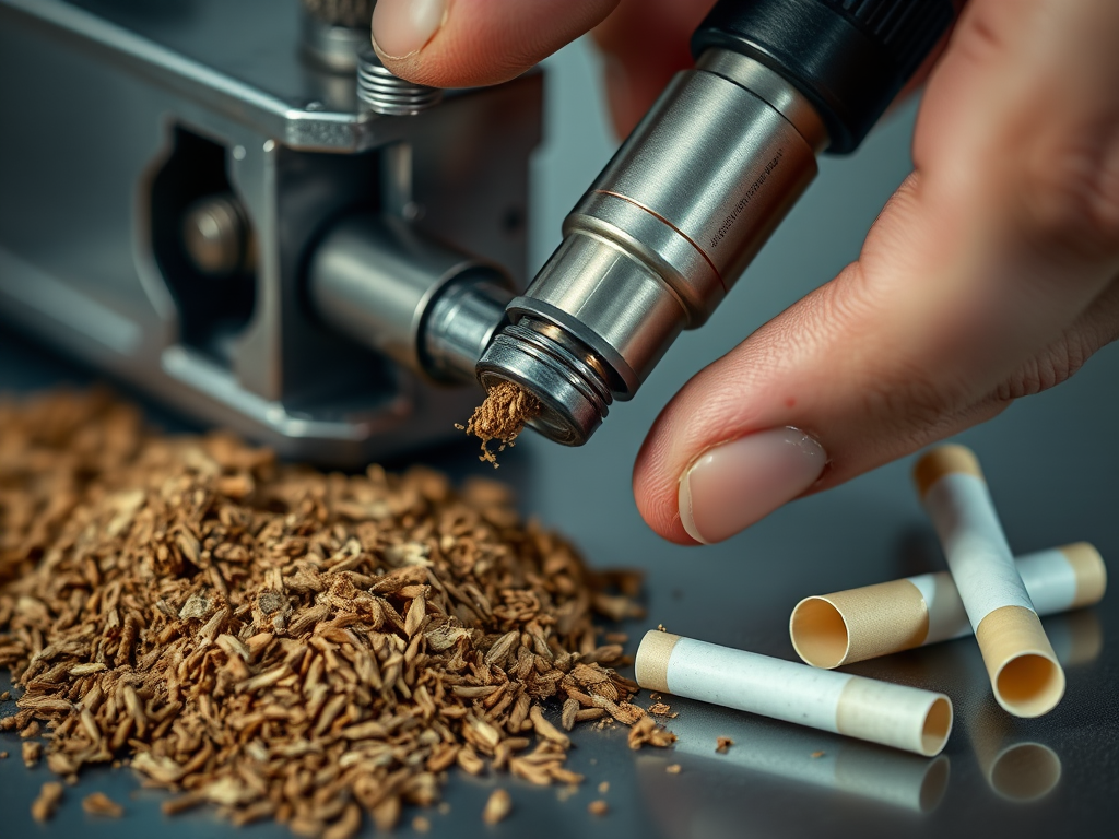 Cum să faci țigări uniforme folosind aparatul de injectat tutun