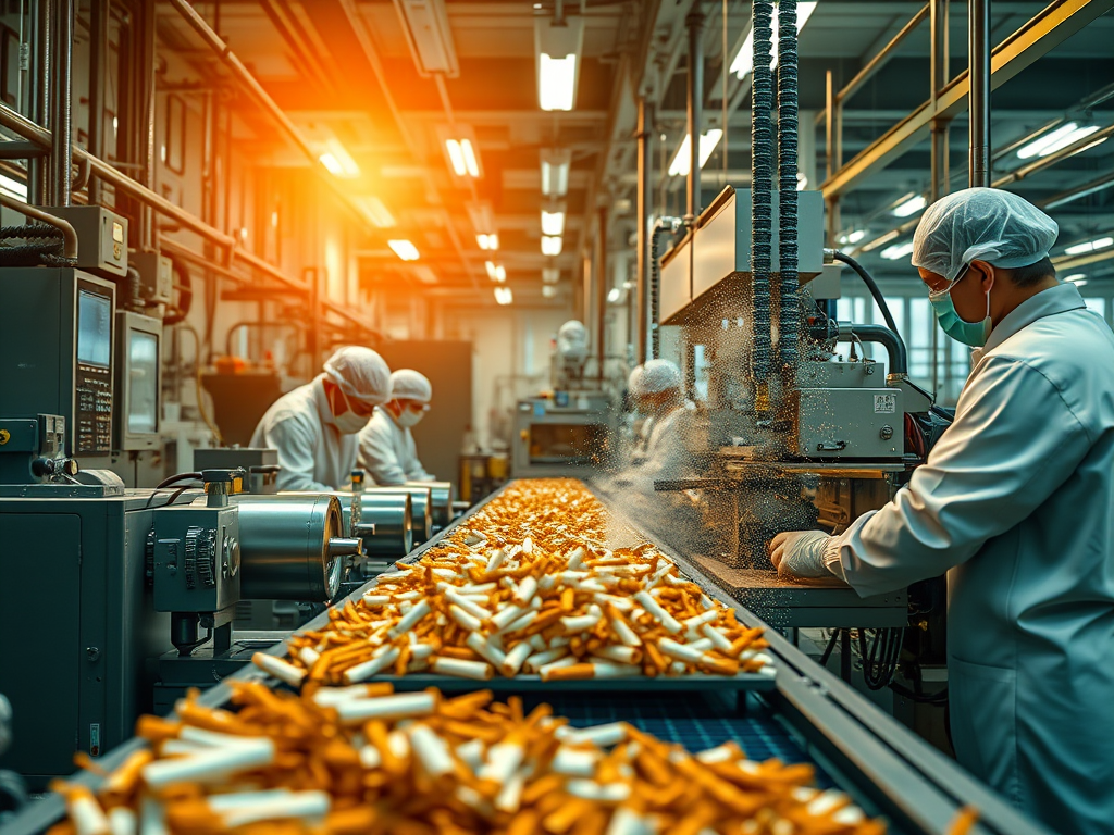 Cum să reduci risipa de tutun la fabricarea țigărilor în tuburi